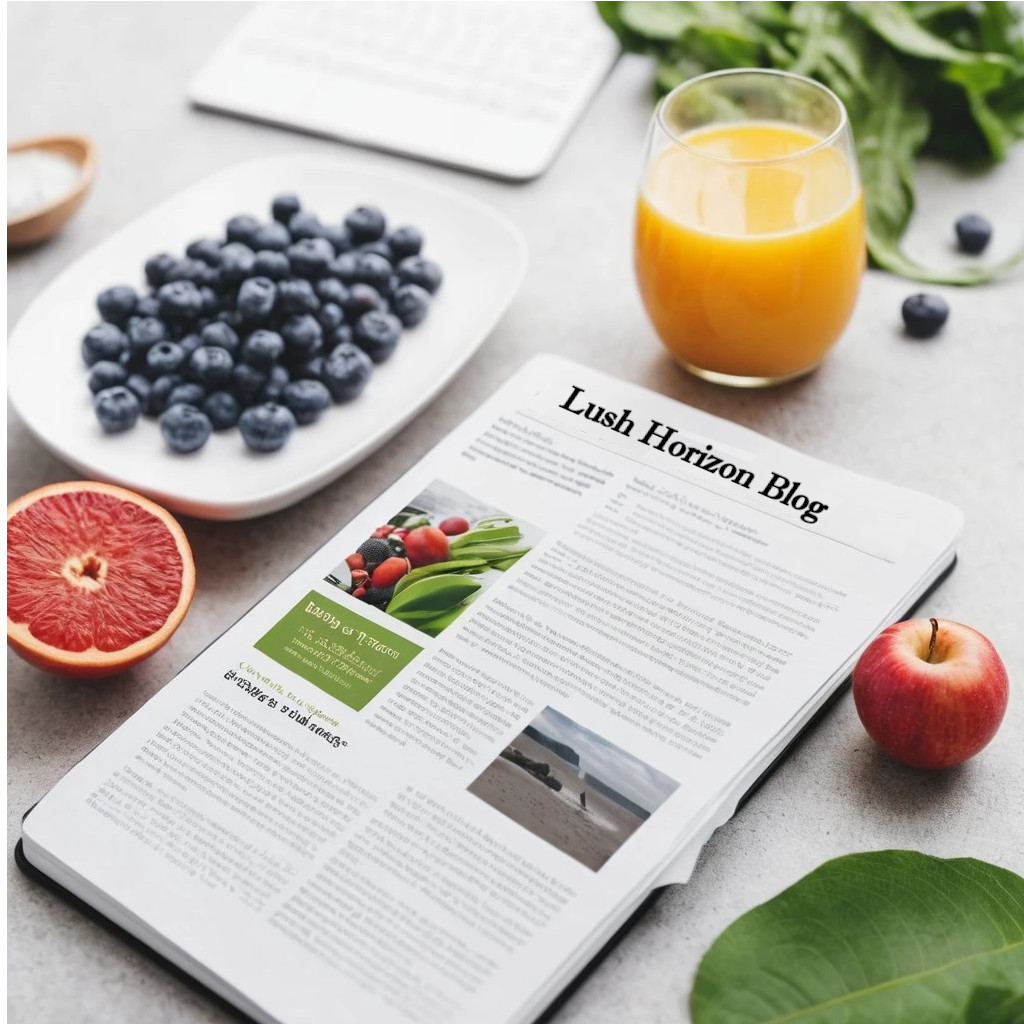 Health and wellness journal imagery
